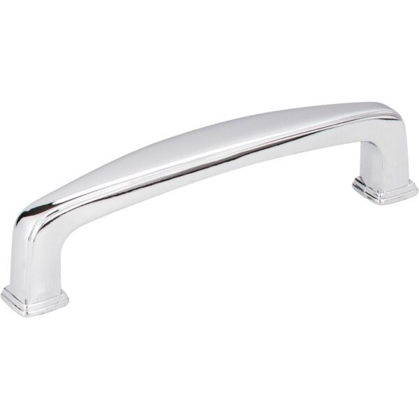 Jeffrey Alexander 96 mm Center-to-Center Polished Chrome Square Milan 1 Cabinet Pull 1092PC - main
